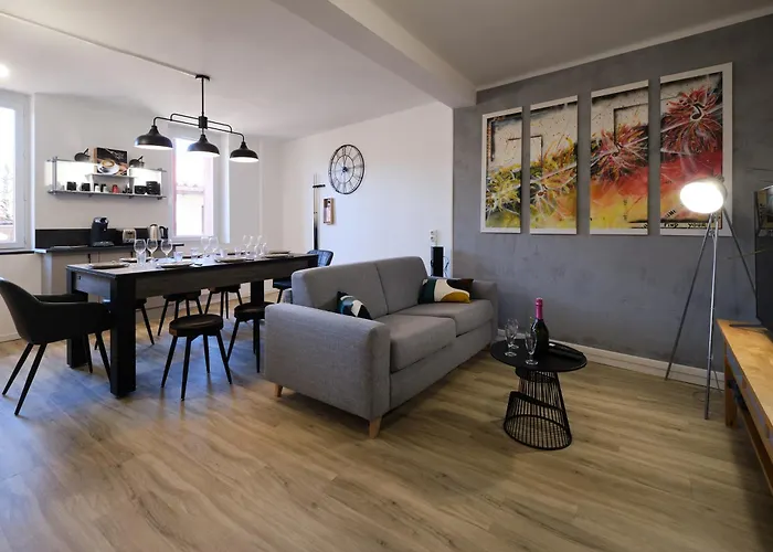 Magnifique*t4*centre Ville*wifi*billard*netflix* * Limoux